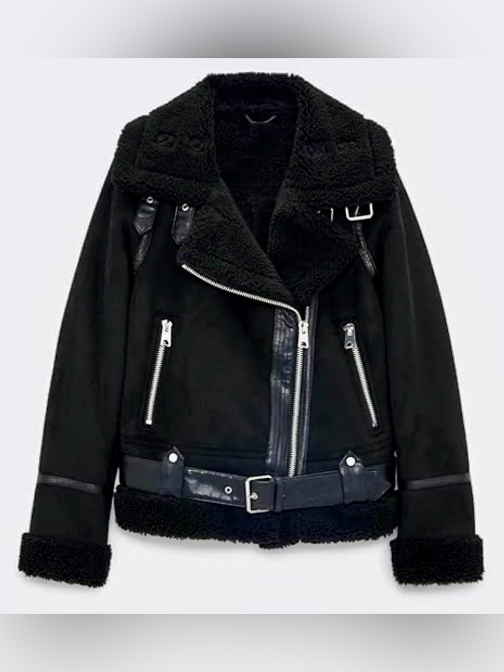 Zara Aviator Jacket. Size XS